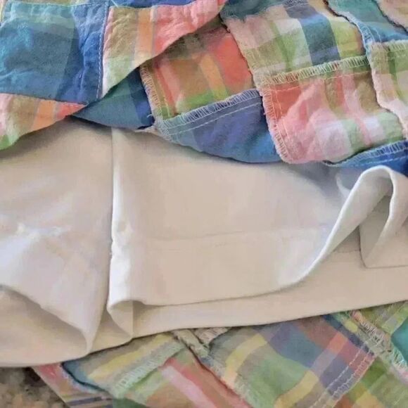 Lady Hagen Women's Pastel Patchwork Cotton Skort Athletic Skirt - Picture 12 of 14